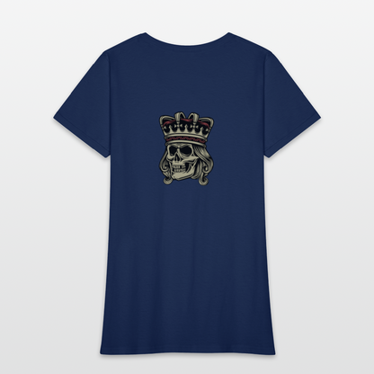Women's T-Shirt -  blue dusk