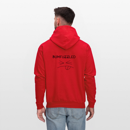 Men's Hoodie Bumfuzzled - red