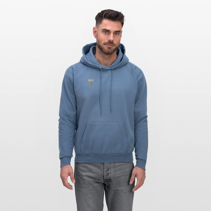 Men's Hoodie Saint Castle - denim blue