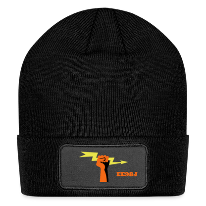 Patch Beanie - black