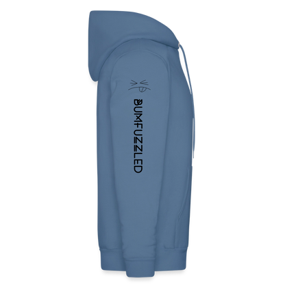 Men's Hoodie Bumfuzzled - denim blue