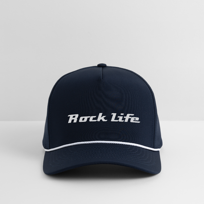 Rope Cap - navy/white