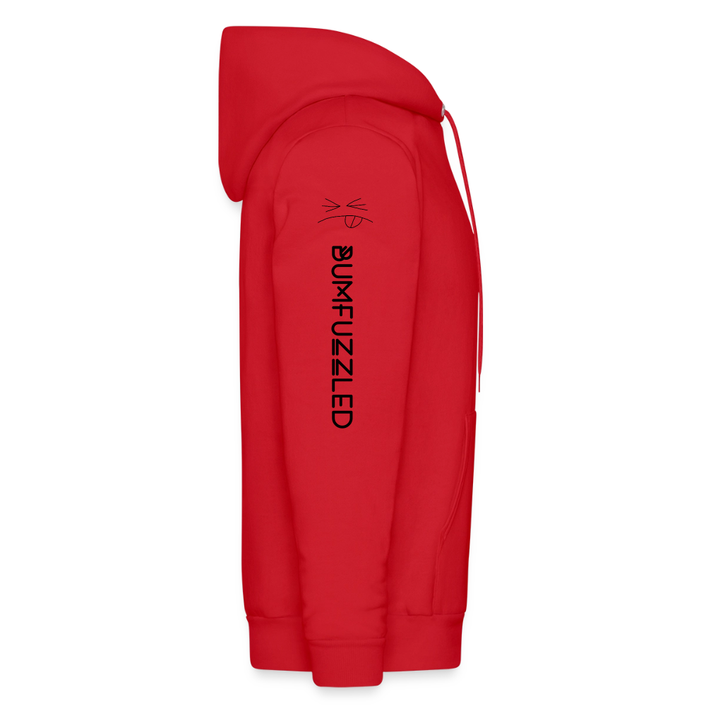 Men's Hoodie Bumfuzzled - red
