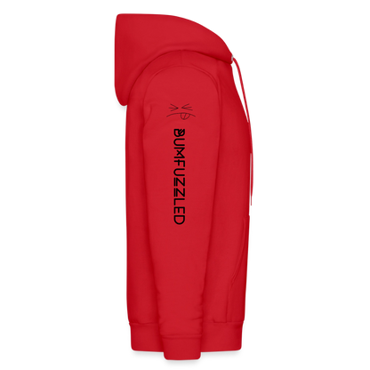 Men's Hoodie Bumfuzzled - red