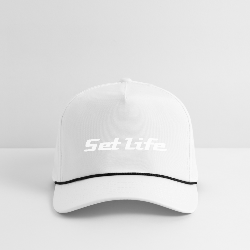 Rope Cap - white/black