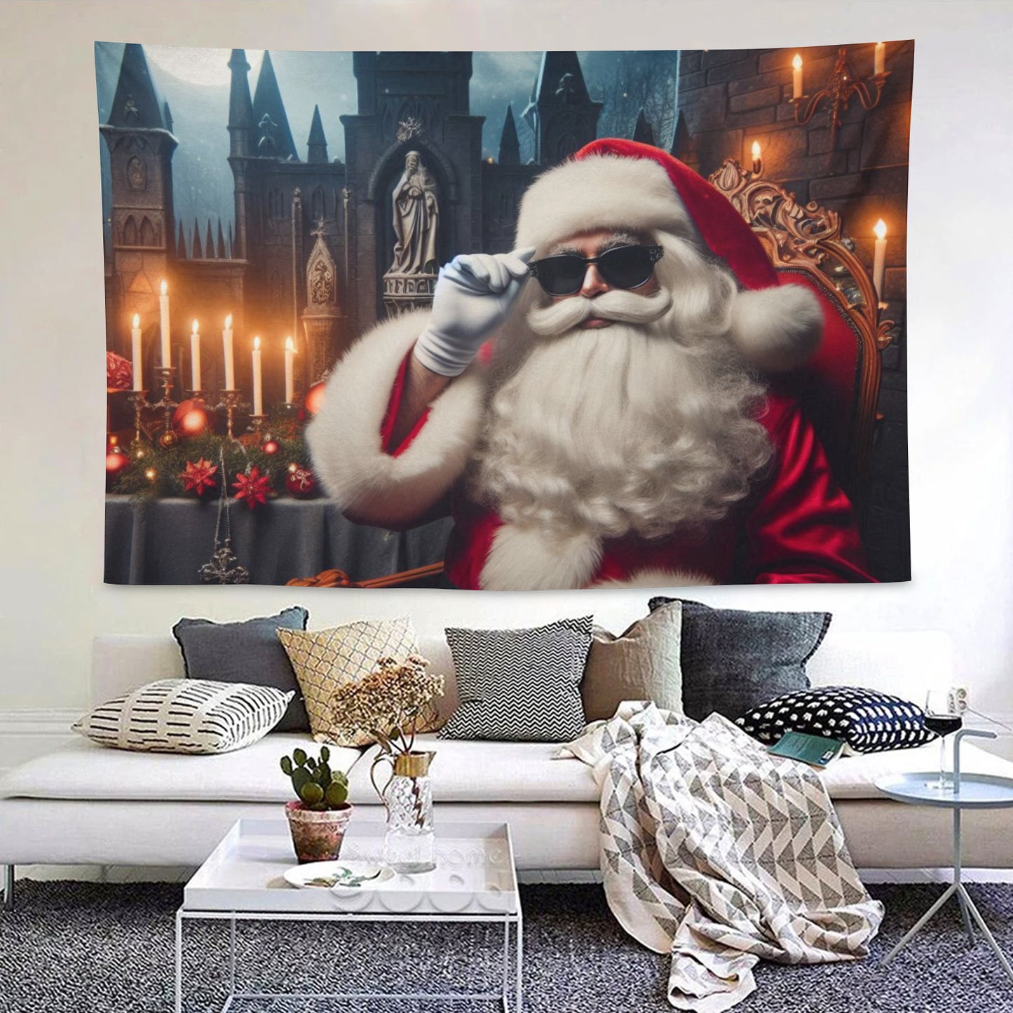 Cotton Linen Tapestry 90"x 60"
