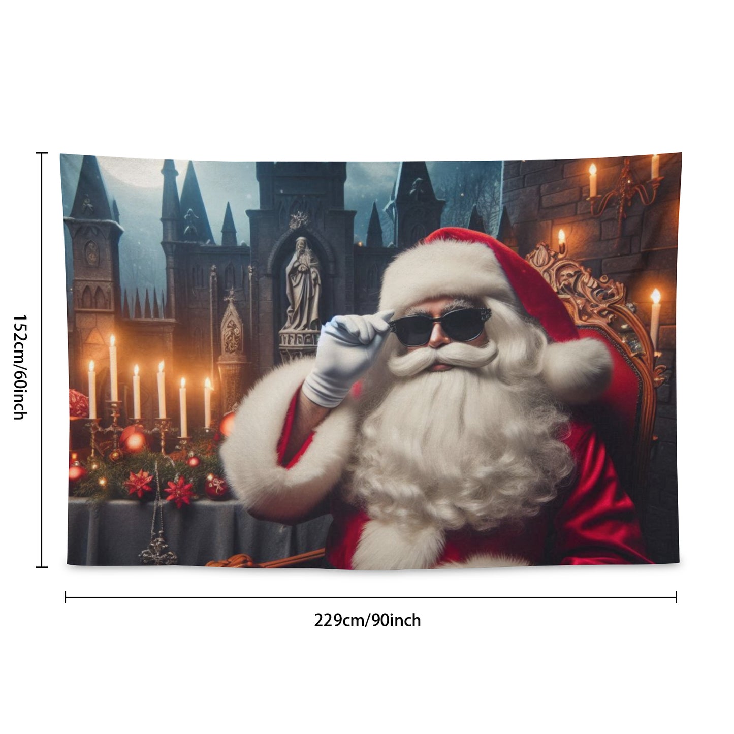 Cotton Linen Tapestry 90"x 60"