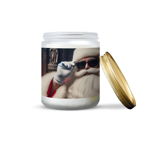 Frosted Glass Candle Cup - Large Size