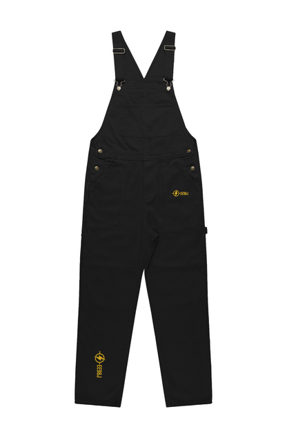 FIERCE1 EE98j Canvas Overalls