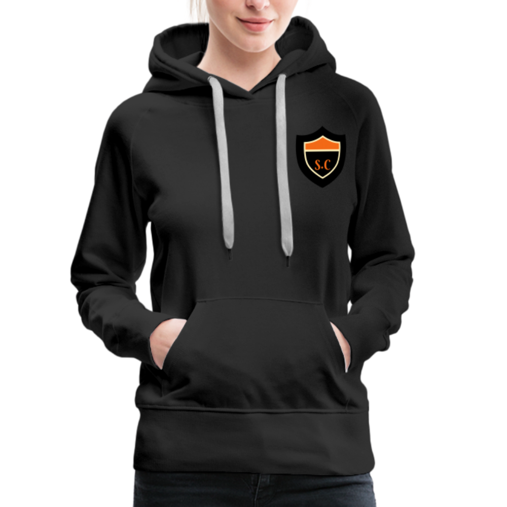 Women’s Premium Hoodie St.Castle - black